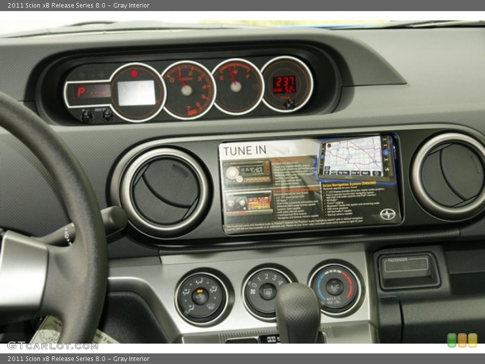 Gray Interior Controls for the 2011 Scion xB Release Series 8.0 #48044751