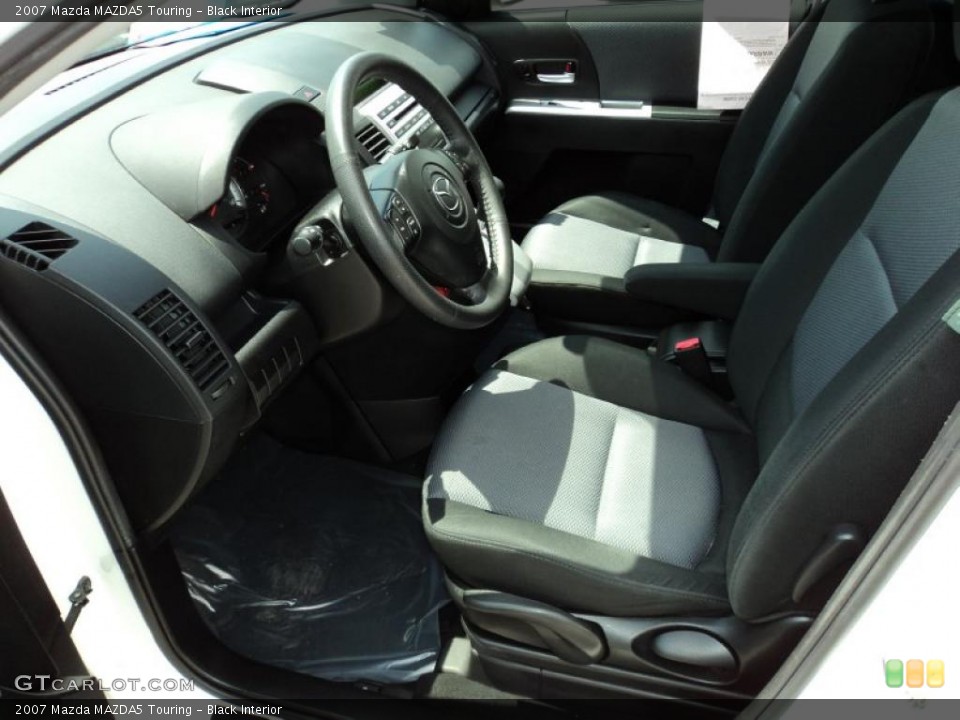 Black Interior Photo for the 2007 Mazda MAZDA5 Touring #48045229