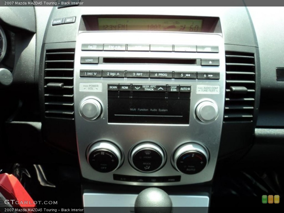 Black Interior Controls for the 2007 Mazda MAZDA5 Touring #48045391