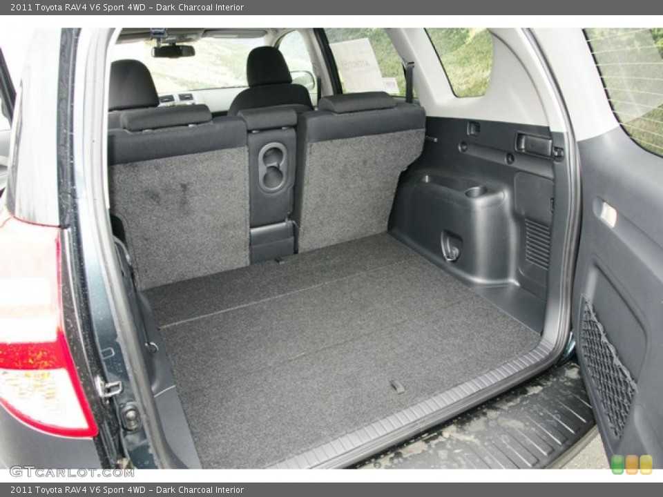 Dark Charcoal Interior Trunk for the 2011 Toyota RAV4 V6 Sport 4WD #48045865