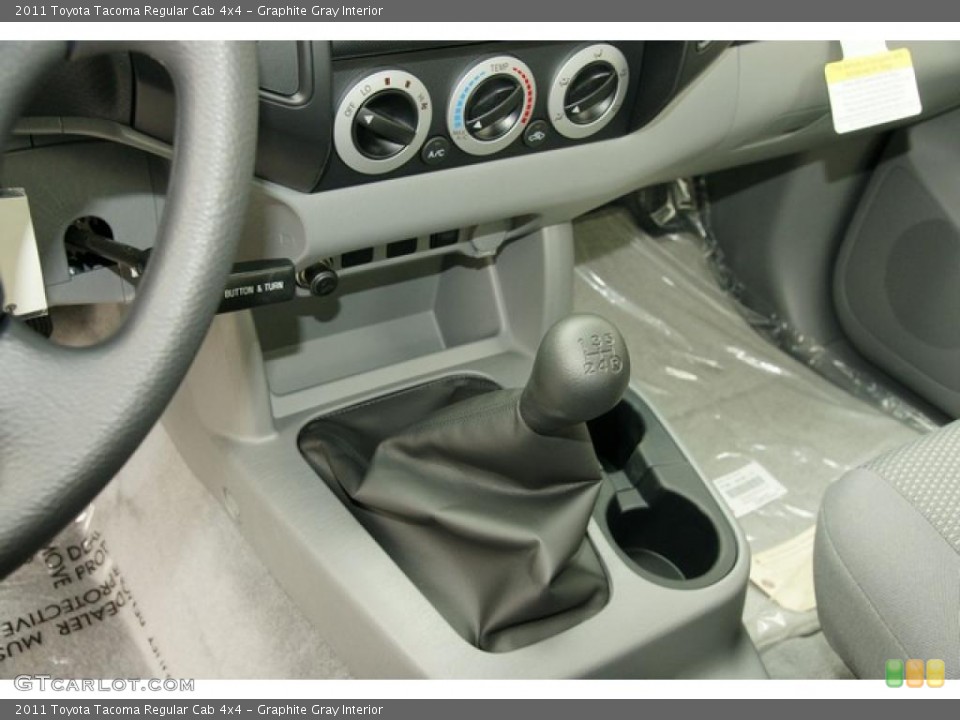 Graphite Gray Interior Transmission for the 2011 Toyota Tacoma Regular Cab 4x4 #48046030