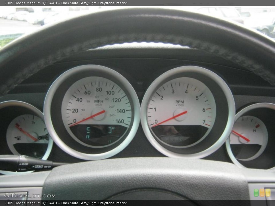 Dark Slate Gray/Light Graystone Interior Gauges for the 2005 Dodge Magnum R/T AWD #48046537