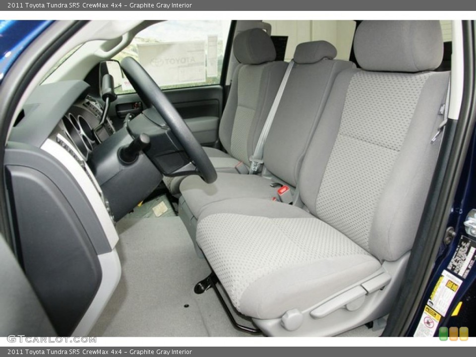 Graphite Gray Interior Photo for the 2011 Toyota Tundra SR5 CrewMax 4x4 #48047110