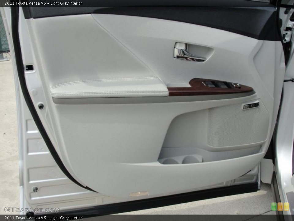 Light Gray Interior Door Panel for the 2011 Toyota Venza V6 #48048212