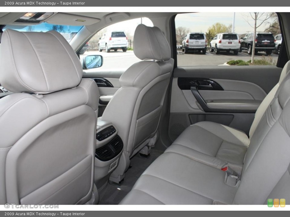 Taupe Interior Photo for the 2009 Acura MDX Technology #48051845