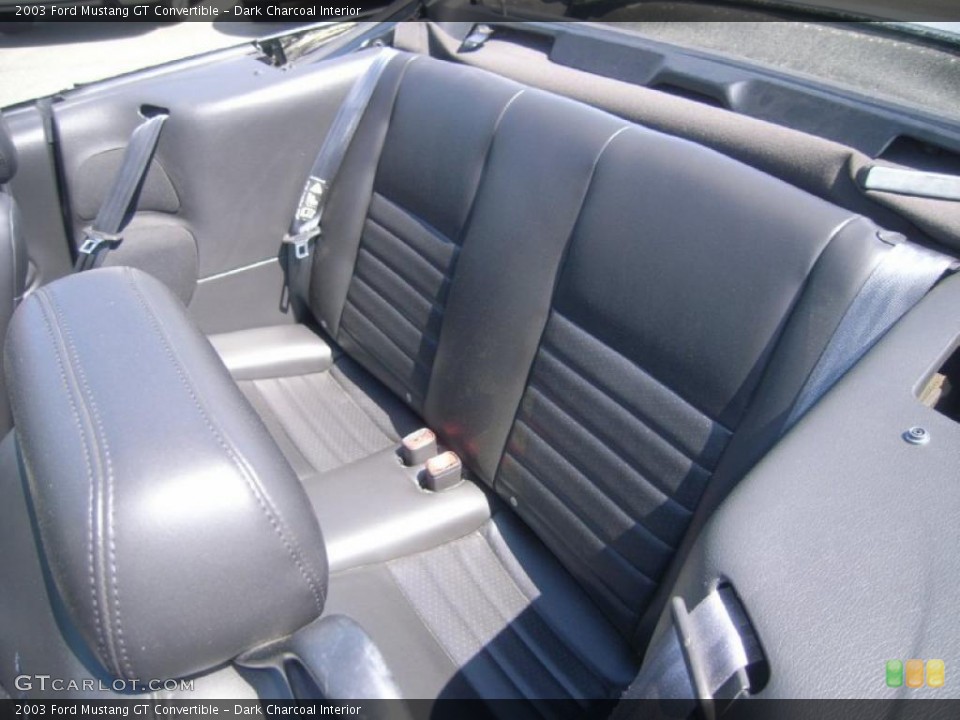 Dark Charcoal Interior Photo for the 2003 Ford Mustang GT Convertible #48051863