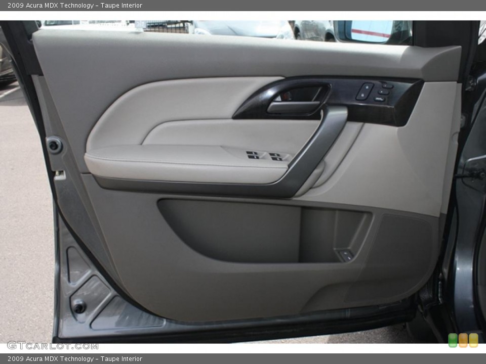 Taupe Interior Door Panel for the 2009 Acura MDX Technology #48051905