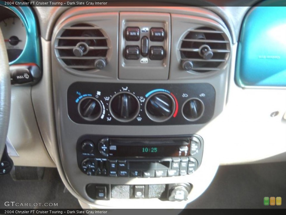 Dark Slate Gray Interior Controls for the 2004 Chrysler PT Cruiser Touring #48054146