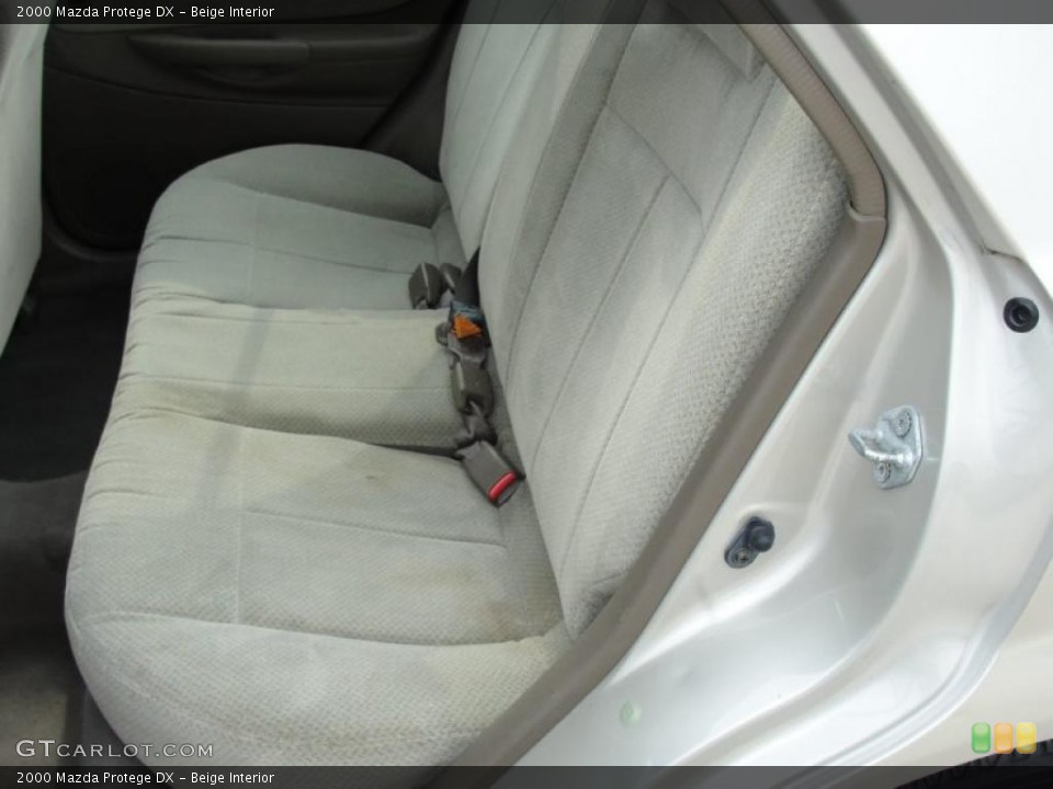 Beige 2000 Mazda Protege Interiors