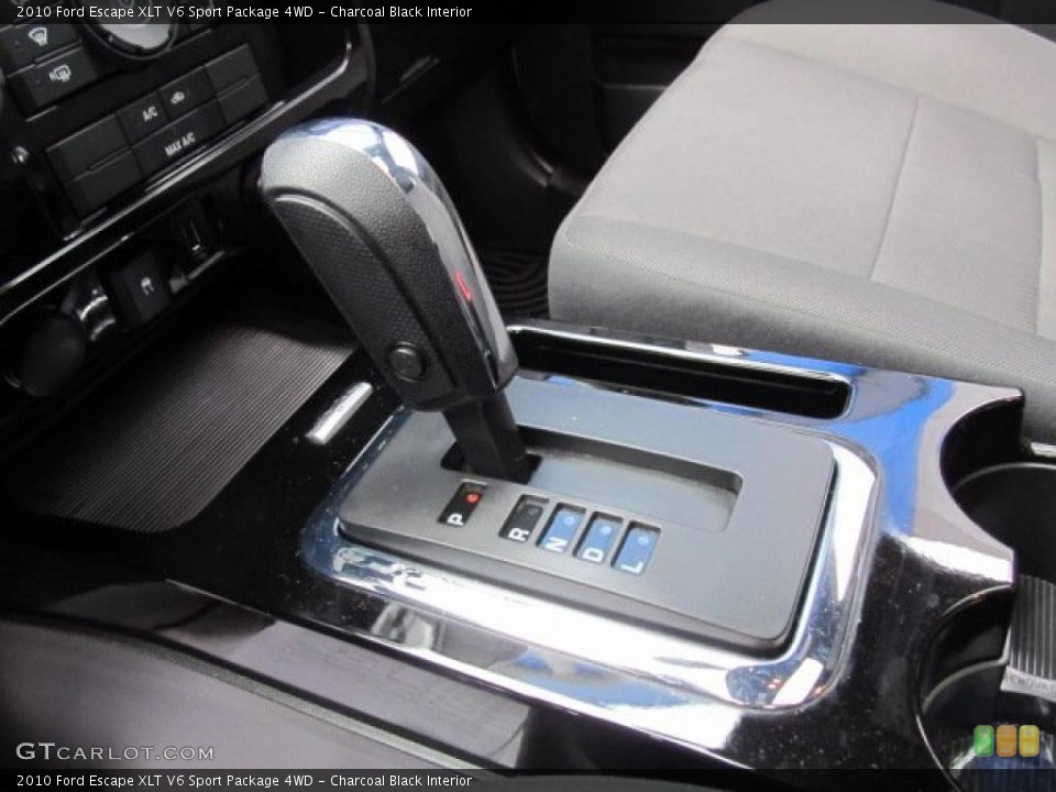 Charcoal Black Interior Transmission for the 2010 Ford Escape XLT V6 Sport Package 4WD #48054800
