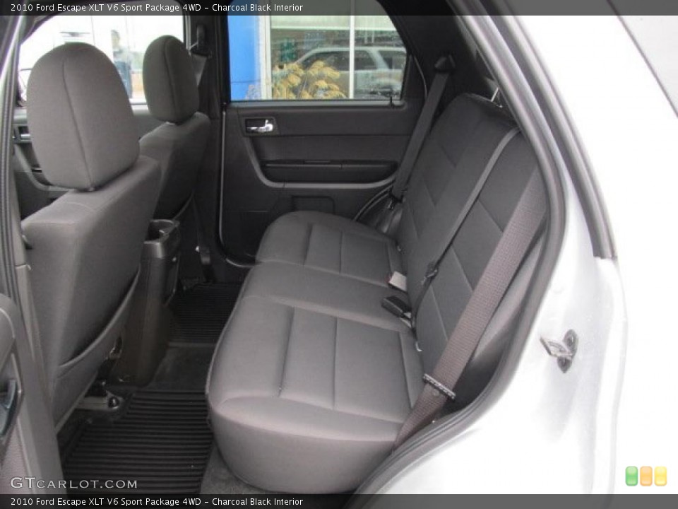 Charcoal Black Interior Photo for the 2010 Ford Escape XLT V6 Sport Package 4WD #48054830