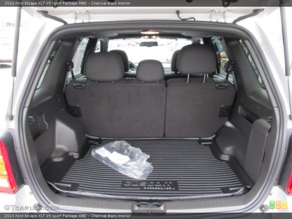 Charcoal Black Interior Trunk for the 2010 Ford Escape XLT V6 Sport Package 4WD #48054842