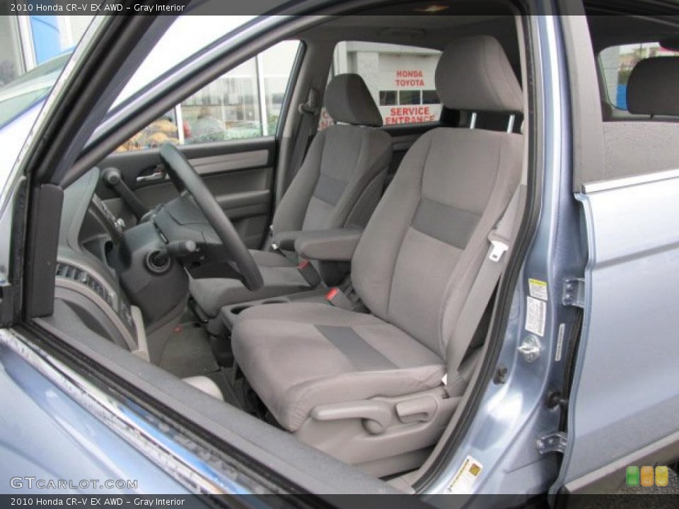 Gray Interior Photo for the 2010 Honda CR-V EX AWD #48055070