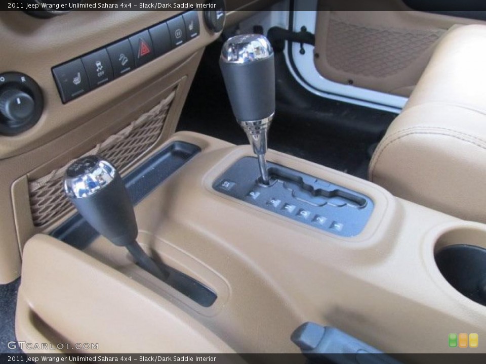 Black/Dark Saddle Interior Transmission for the 2011 Jeep Wrangler Unlimited Sahara 4x4 #48055676