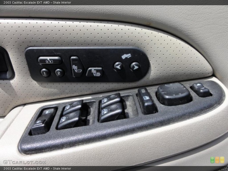 Shale Interior Controls for the 2003 Cadillac Escalade EXT AWD #48055754