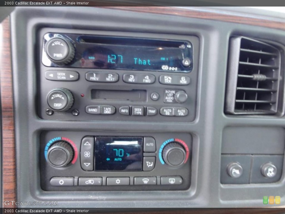Shale Interior Controls for the 2003 Cadillac Escalade EXT AWD #48055982