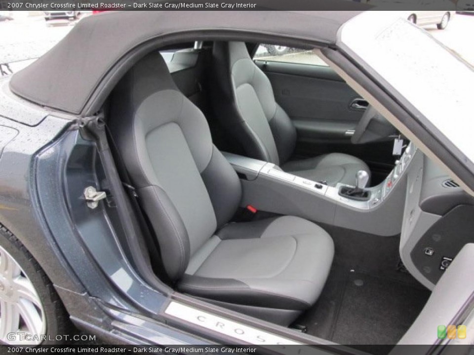 Dark Slate Gray/Medium Slate Gray Interior Photo for the 2007 Chrysler Crossfire Limited Roadster #48057089