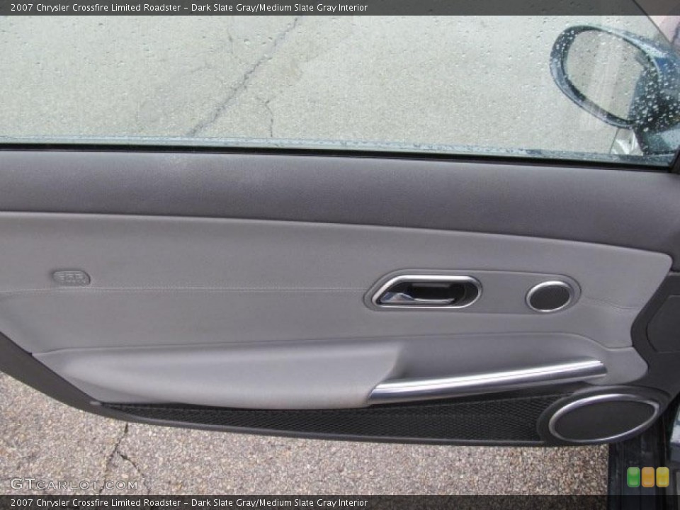 Dark Slate Gray/Medium Slate Gray Interior Door Panel for the 2007 Chrysler Crossfire Limited Roadster #48057113