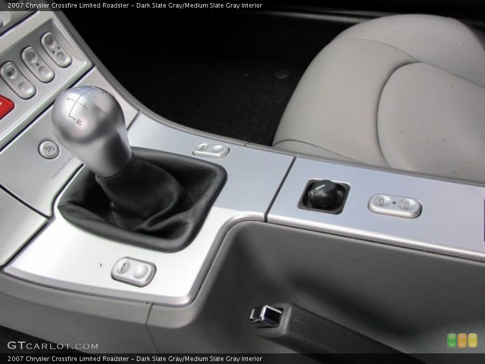 Dark Slate Gray/Medium Slate Gray Interior Transmission for the 2007 Chrysler Crossfire Limited Roadster #48057125