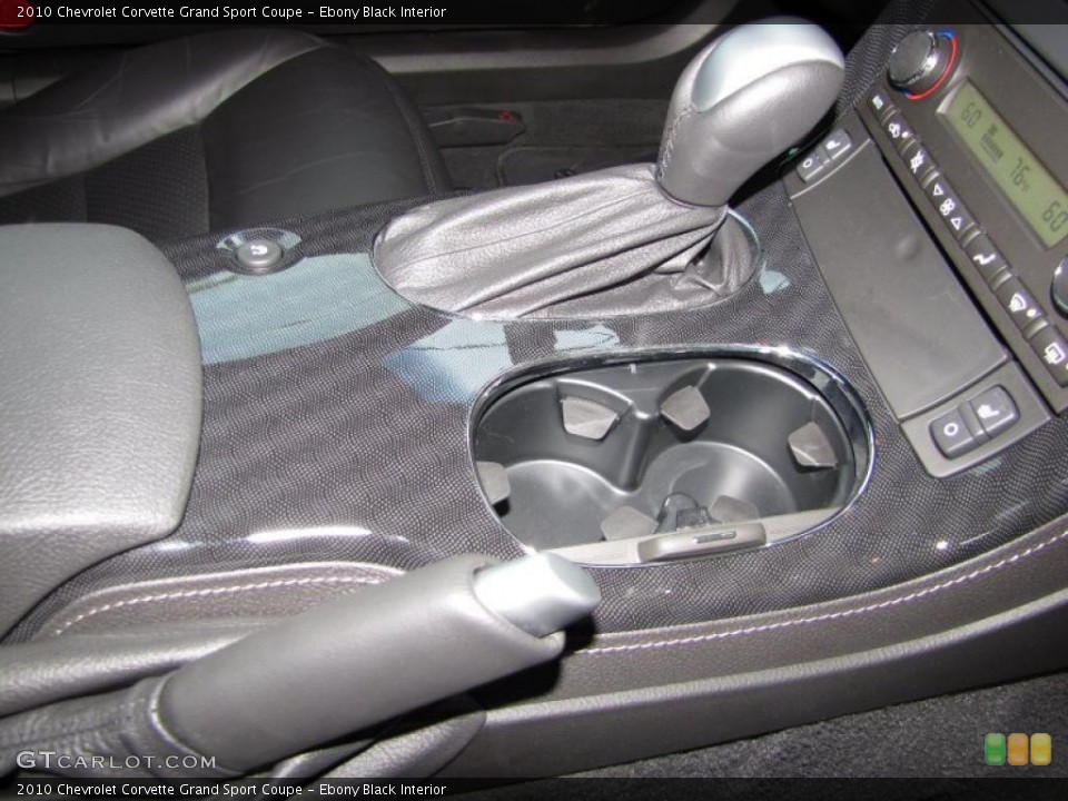 Ebony Black Interior Transmission for the 2010 Chevrolet Corvette Grand Sport Coupe #48057839