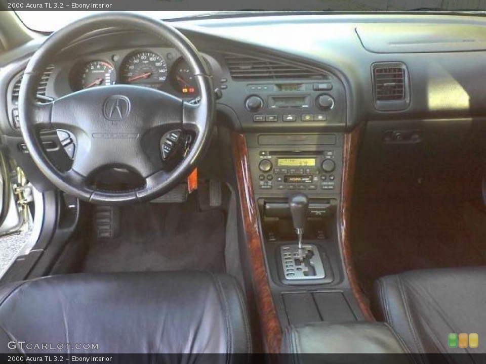 Ebony Interior Prime Interior for the 2000 Acura TL 3.2 #48059486
