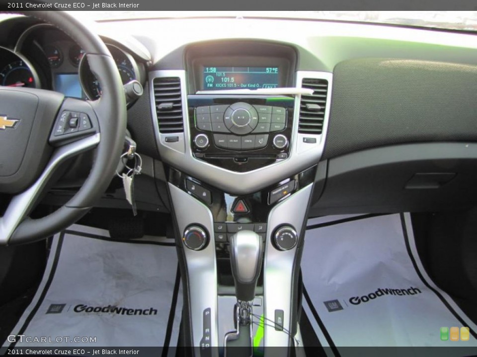 Jet Black Interior Dashboard for the 2011 Chevrolet Cruze ECO #48063035