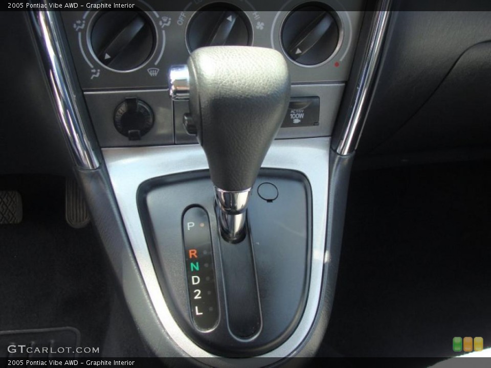 Graphite Interior Transmission for the 2005 Pontiac Vibe AWD #48063959