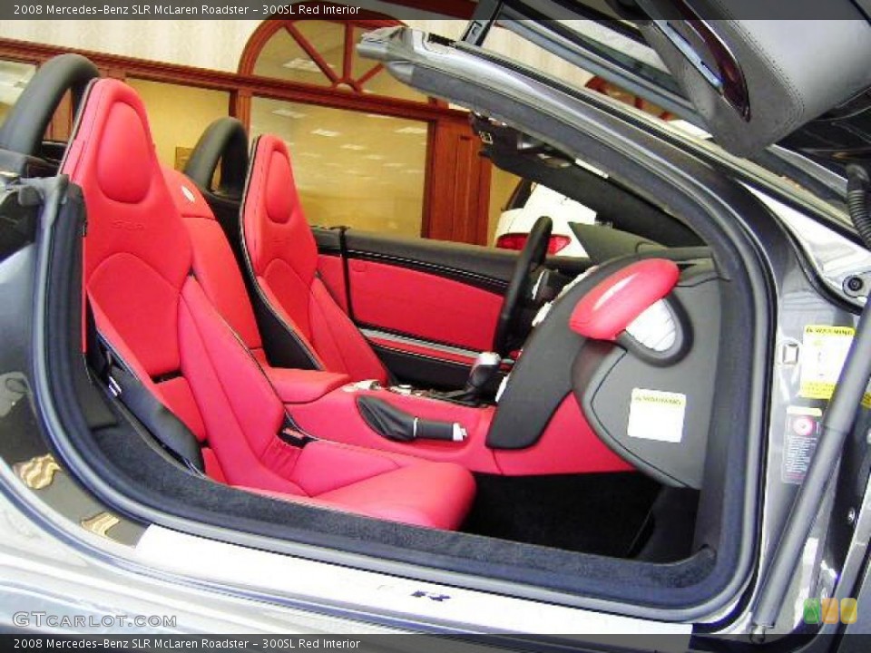 300SL Red Interior Photo for the 2008 Mercedes-Benz SLR McLaren Roadster #4806464