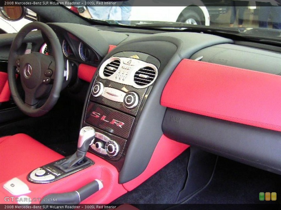 300SL Red Interior Dashboard for the 2008 Mercedes-Benz SLR McLaren Roadster #4806474