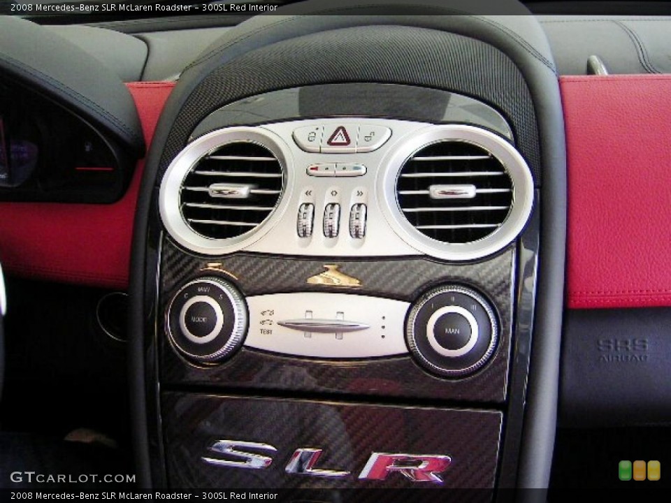 300SL Red Interior Controls for the 2008 Mercedes-Benz SLR McLaren Roadster #4806489