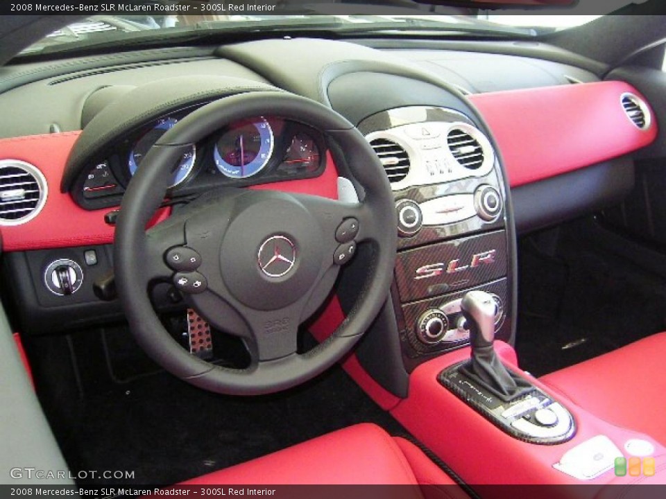300sl Red Interior Prime Interior For The 2008 Mercedes Benz