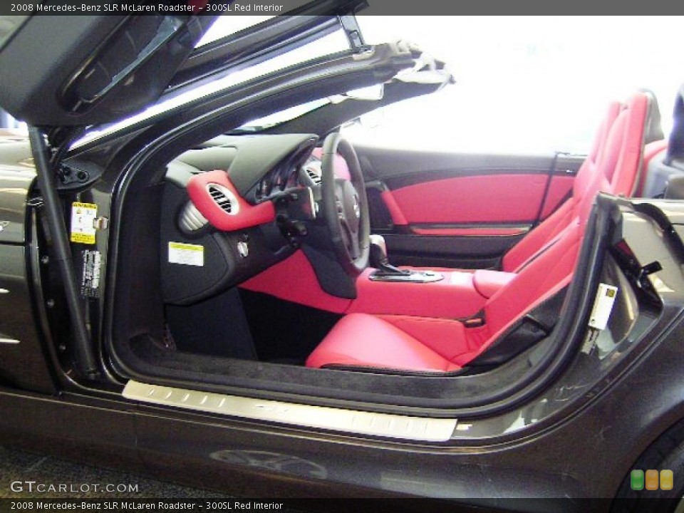 300SL Red Interior Photo for the 2008 Mercedes-Benz SLR McLaren Roadster #4806519