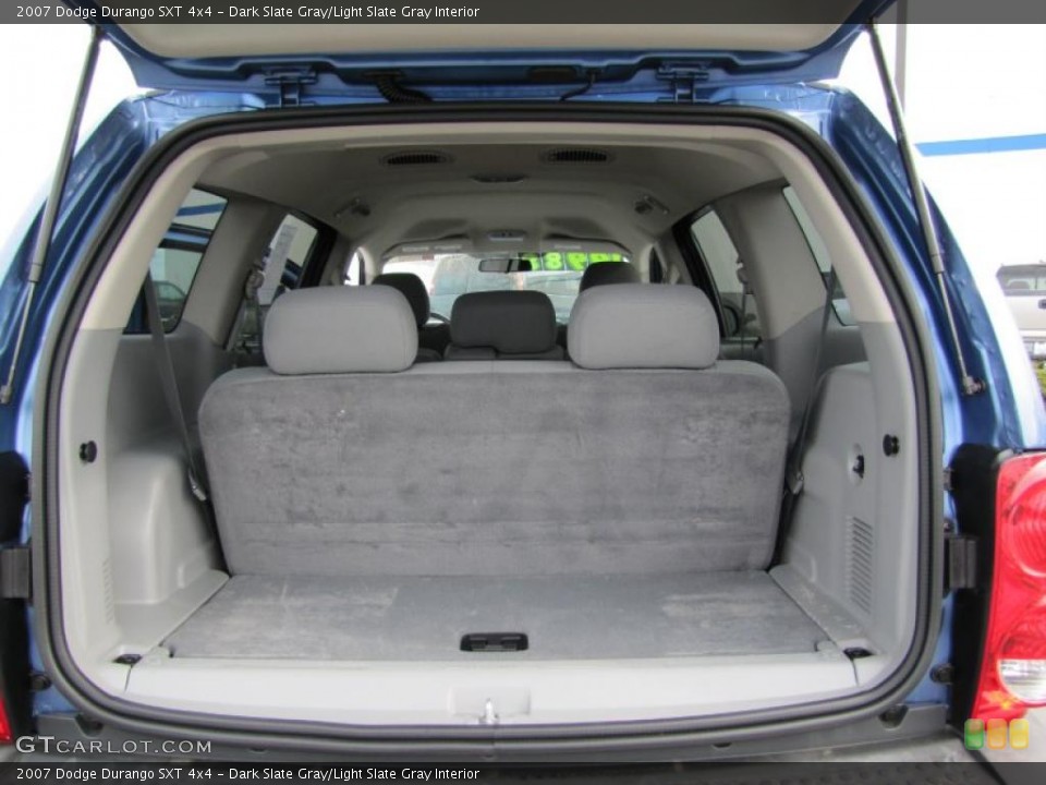 Dark Slate Gray/Light Slate Gray Interior Trunk for the 2007 Dodge Durango SXT 4x4 #48065258