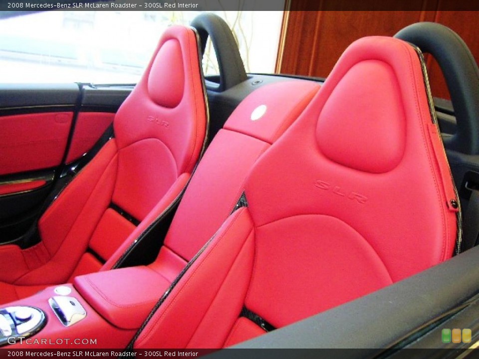 300SL Red Interior Photo for the 2008 Mercedes-Benz SLR McLaren Roadster #4806544