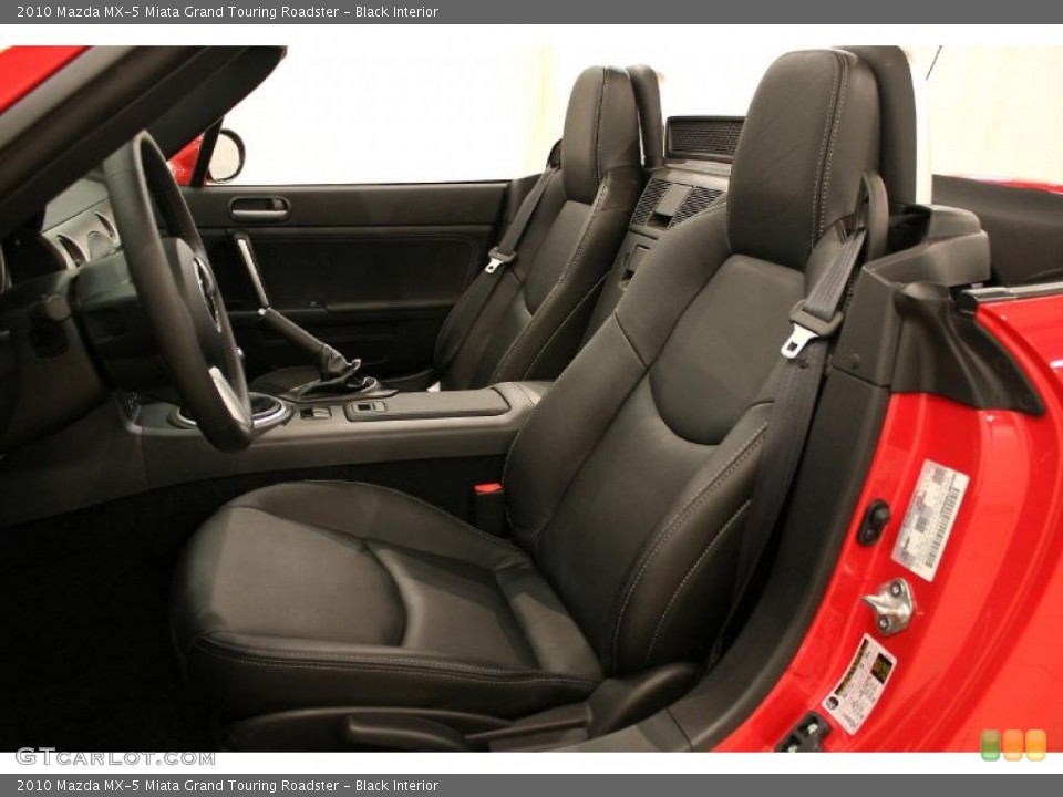 Black Interior Photo for the 2010 Mazda MX-5 Miata Grand Touring Roadster #48065540