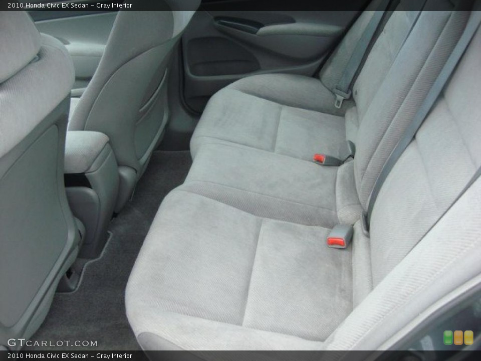 Gray Interior Photo for the 2010 Honda Civic EX Sedan #48066278