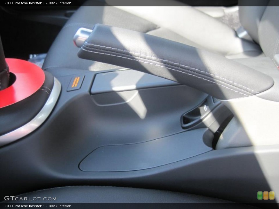 Black Interior Controls for the 2011 Porsche Boxster S #48067136