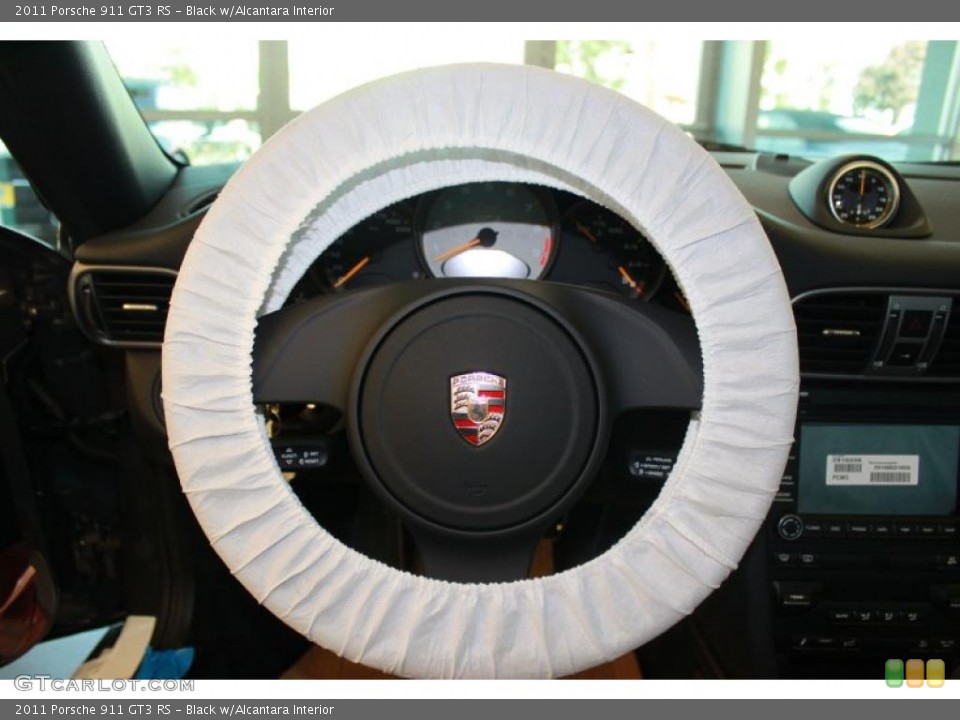 Black w/Alcantara Interior Steering Wheel for the 2011 Porsche 911 GT3 RS #48067475