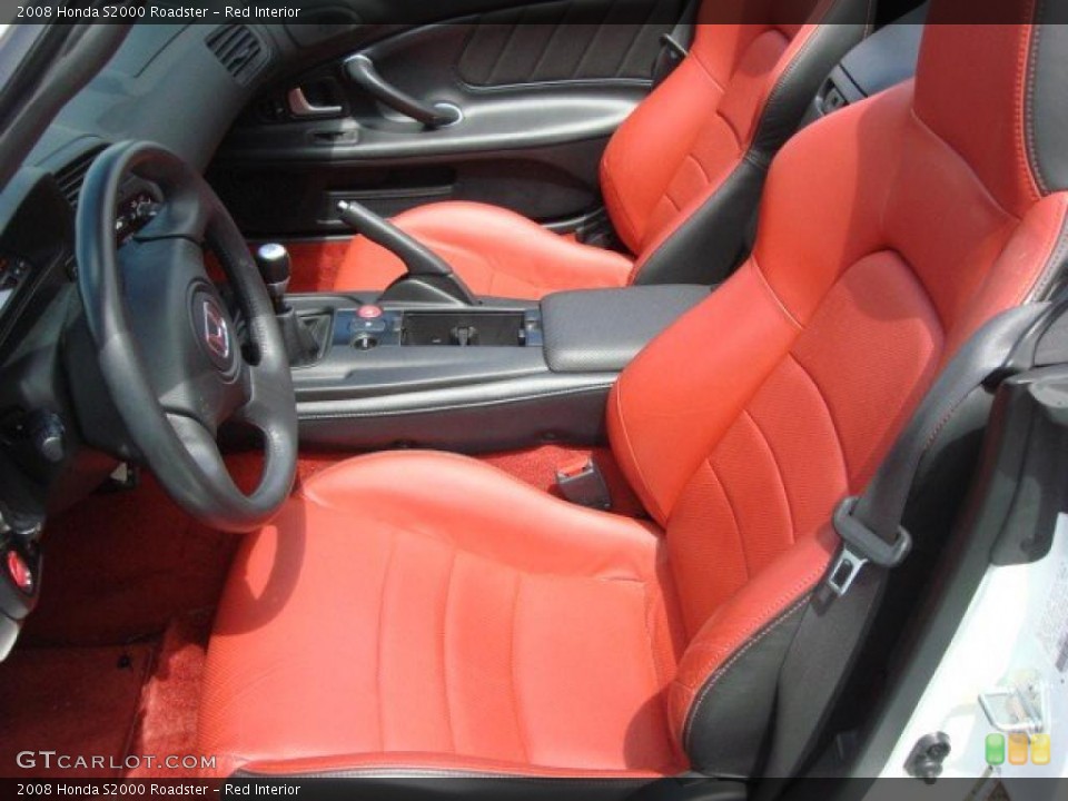Red Interior Photo for the 2008 Honda S2000 Roadster #48067733