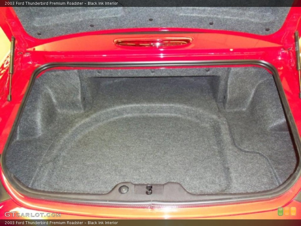 Black Ink Interior Trunk for the 2003 Ford Thunderbird Premium Roadster #48067937