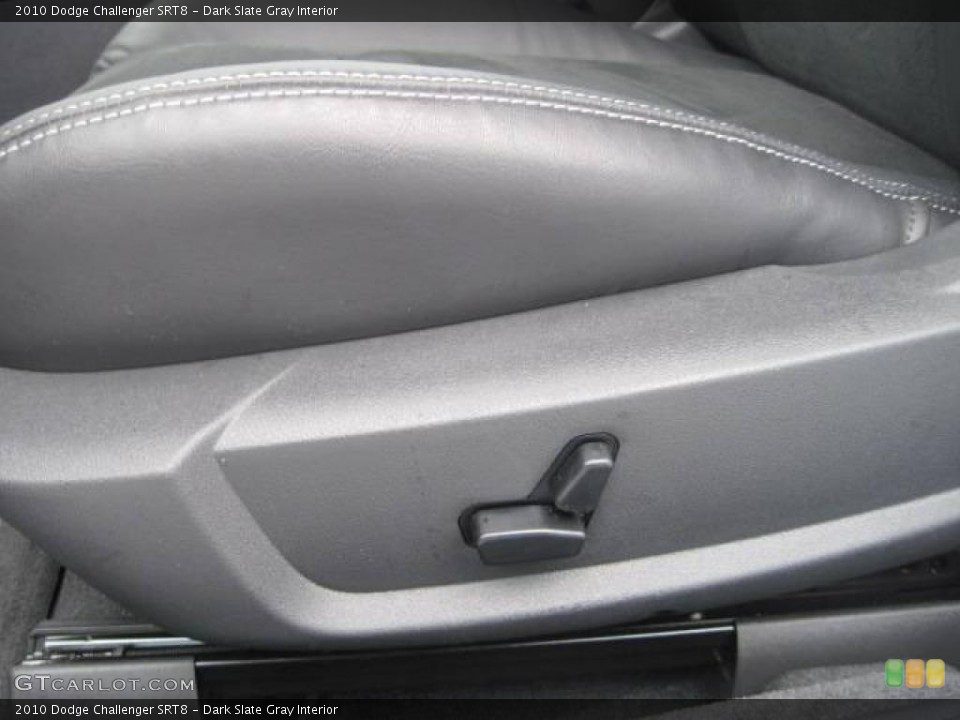 Dark Slate Gray Interior Controls for the 2010 Dodge Challenger SRT8 #48070628