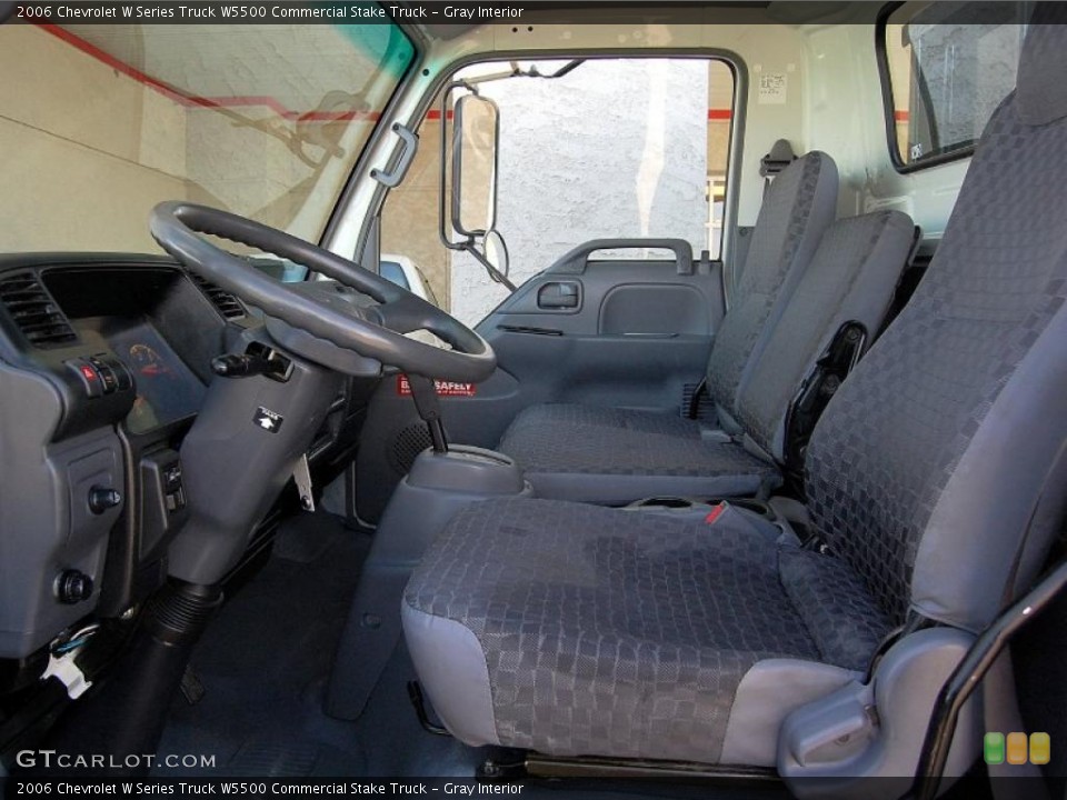 Gray 2006 Chevrolet W Series Truck Interiors