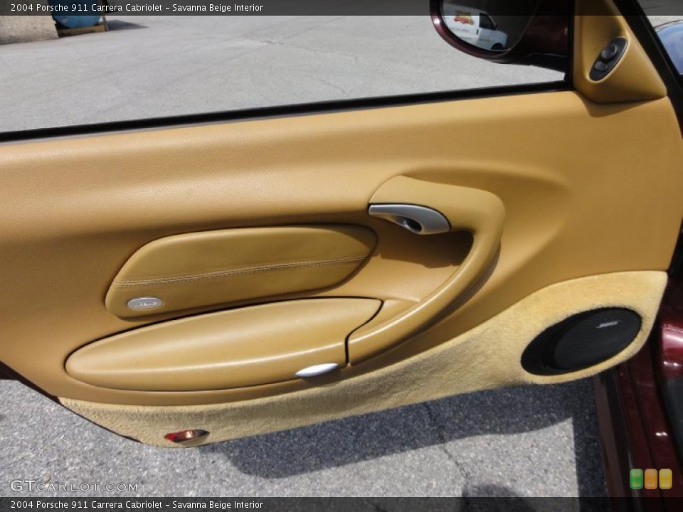 Savanna Beige Interior Door Panel for the 2004 Porsche 911 Carrera Cabriolet #48071735