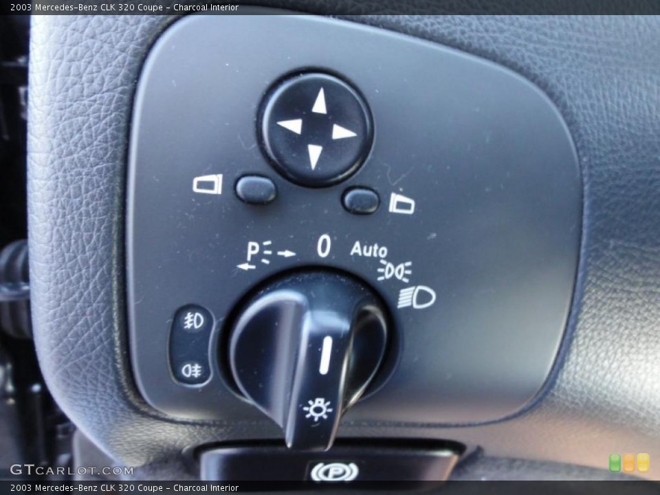 Charcoal Interior Controls for the 2003 Mercedes-Benz CLK 320 Coupe #48073619