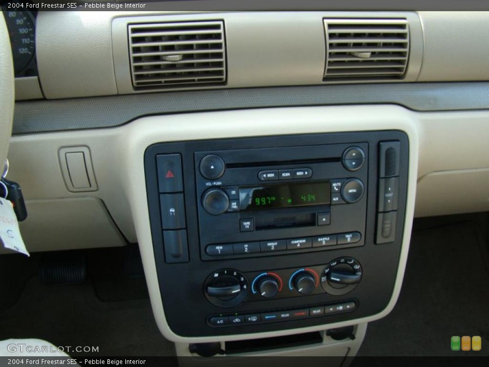 Pebble Beige Interior Controls for the 2004 Ford Freestar SES #48073768