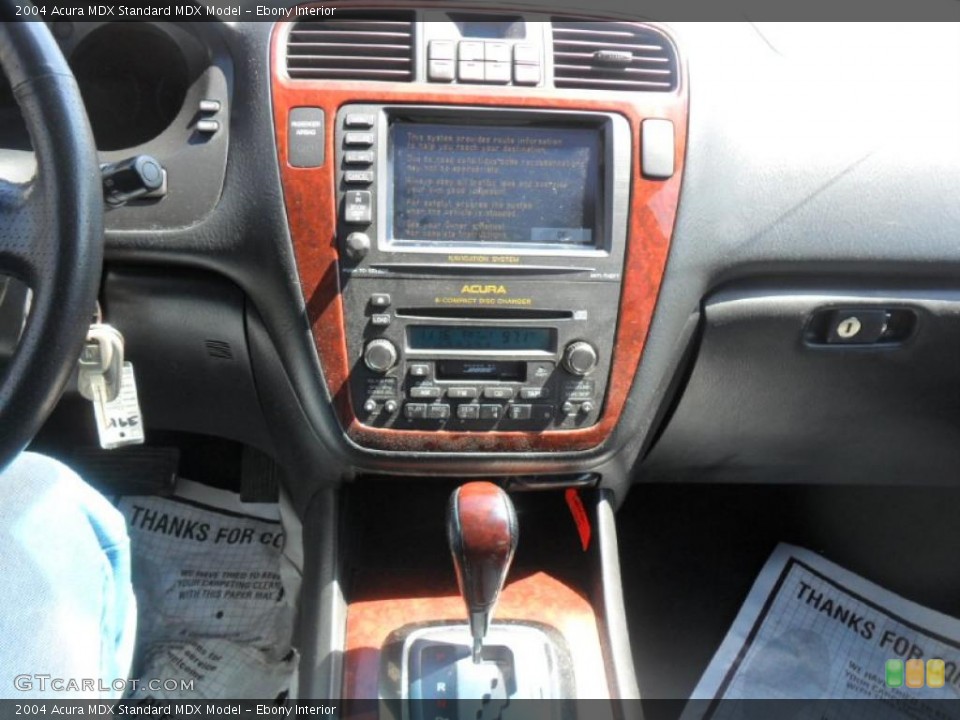 Ebony Interior Controls for the 2004 Acura MDX  #48075537