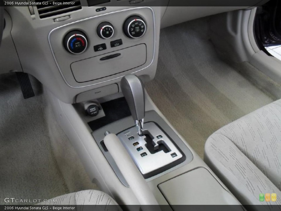 Beige Interior Transmission for the 2006 Hyundai Sonata GLS #48076185