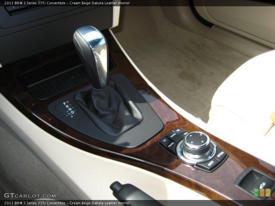 Cream Beige Dakota Leather Interior Transmission for the 2011 BMW 3 Series 335i Convertible #48076482