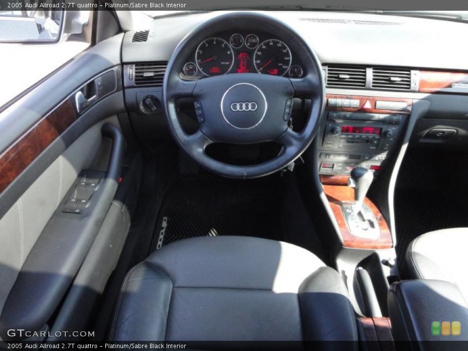 Platinum/Sabre Black Interior Dashboard for the 2005 Audi Allroad 2.7T quattro #48077034