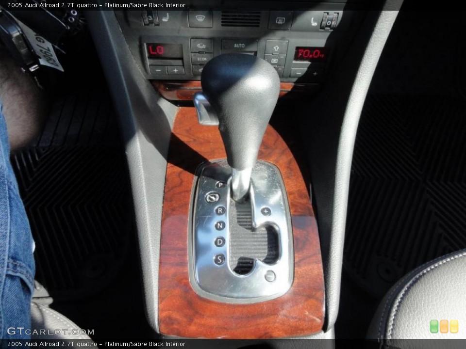 Platinum/Sabre Black Interior Transmission for the 2005 Audi Allroad 2.7T quattro #48077232